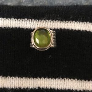 Ring Silpada Sterling Silver Green Quartz